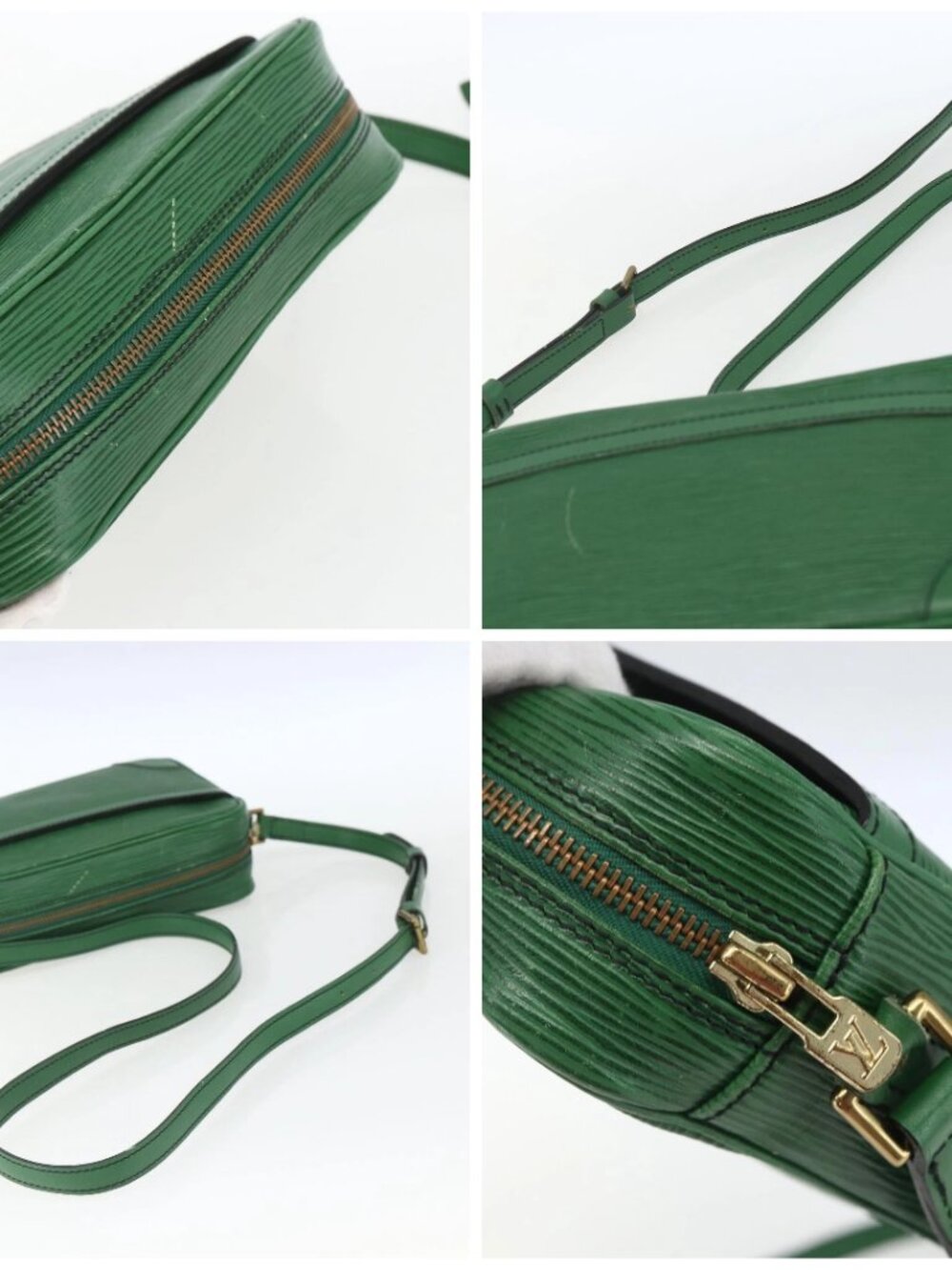 LOUIS VUITTON Epi Trocadero 23 Shoulder Bag Green M52304 LV Auth 163372 - Picture 16 of 16